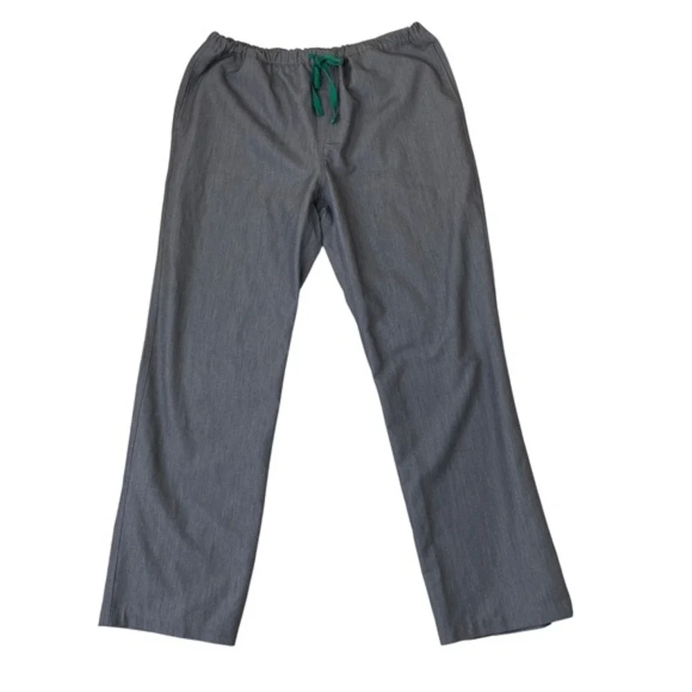FIGS Livingston Scrub Pants Men XL Gray Technical Collection FM4500 Straight Leg